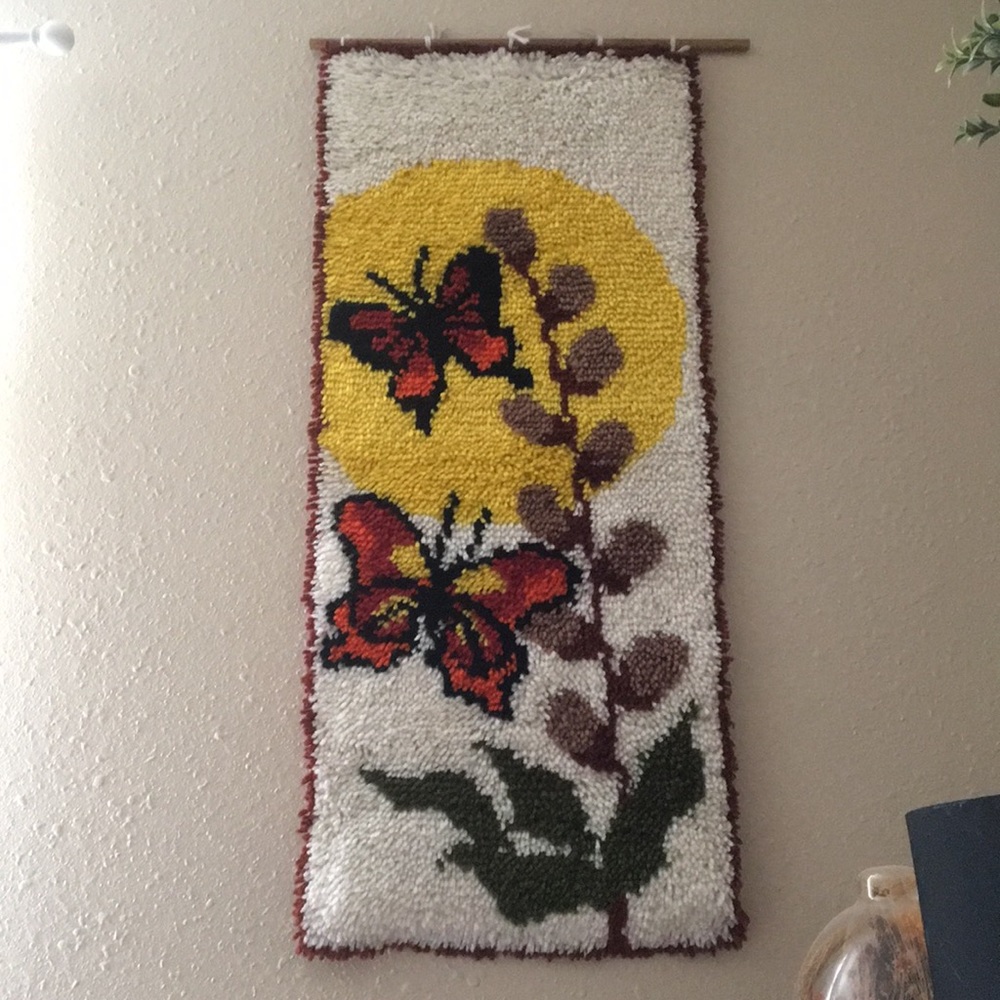 70’s Wall Art Handmade